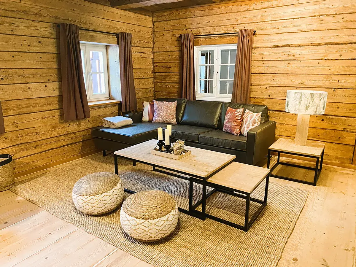 Wohnzimmer im Haus Max.